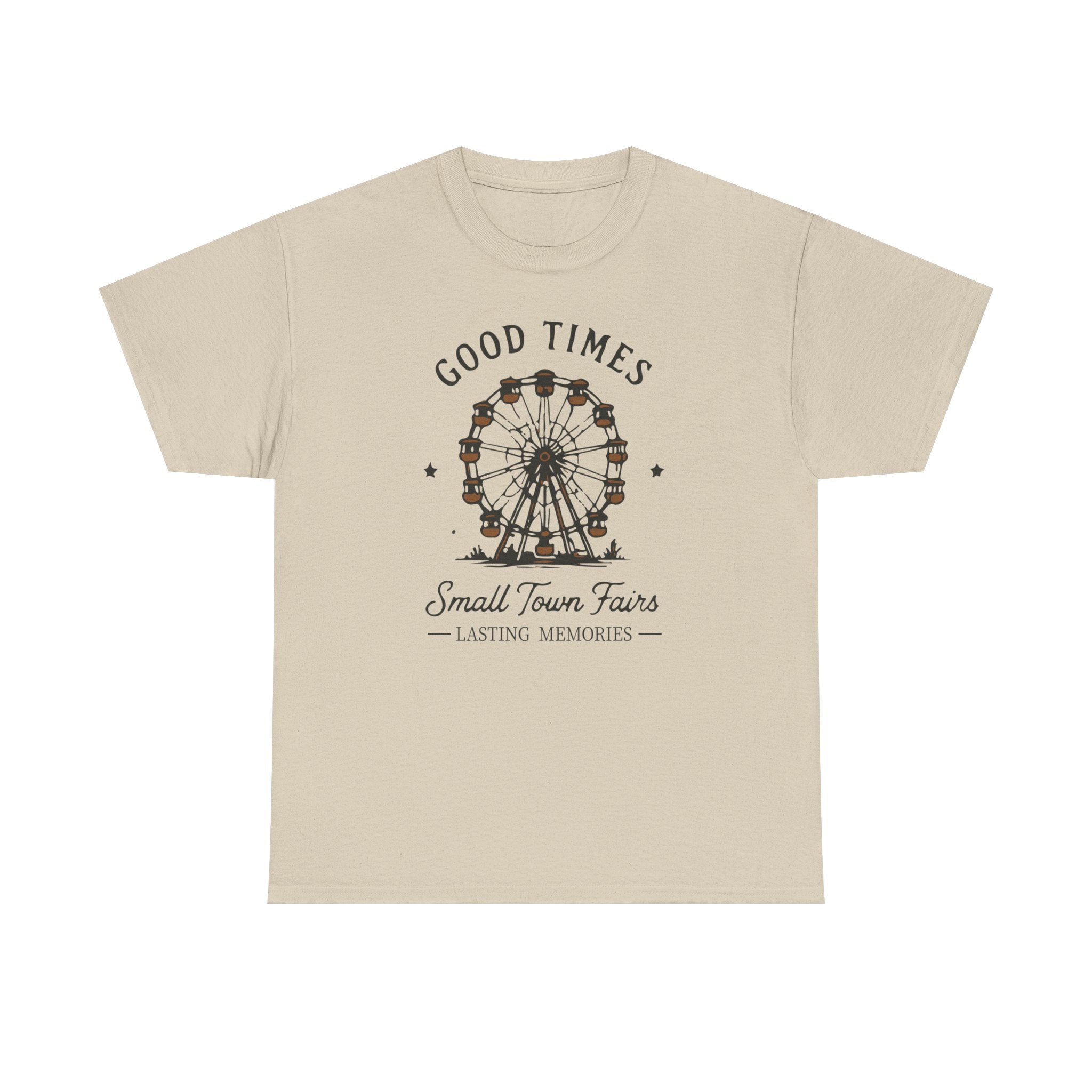 Ferris Wheel 'Good Times' Tee — Small Town Fairs Nostalgia T-Shirt