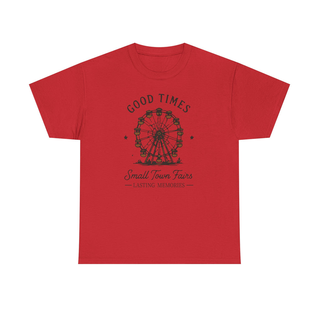 Ferris Wheel 'Good Times' Tee — Small Town Fairs Nostalgia T-Shirt