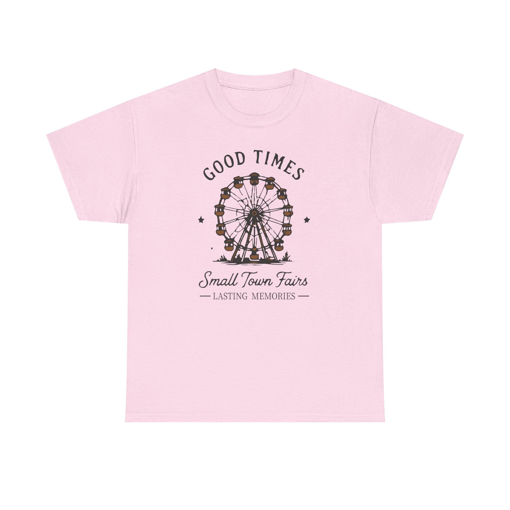 Ferris Wheel 'Good Times' Tee — Small Town Fairs Nostalgia T-Shirt