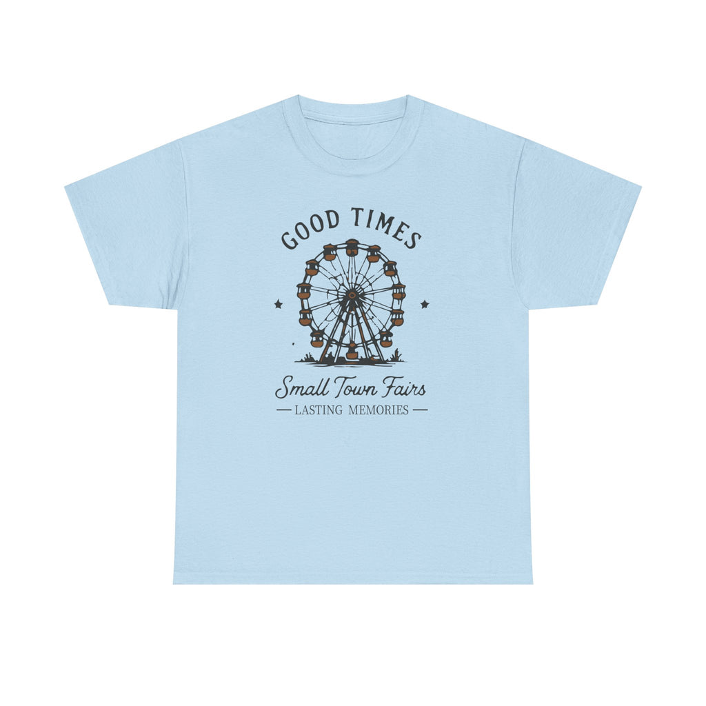 Ferris Wheel 'Good Times' Tee — Small Town Fairs Nostalgia T-Shirt