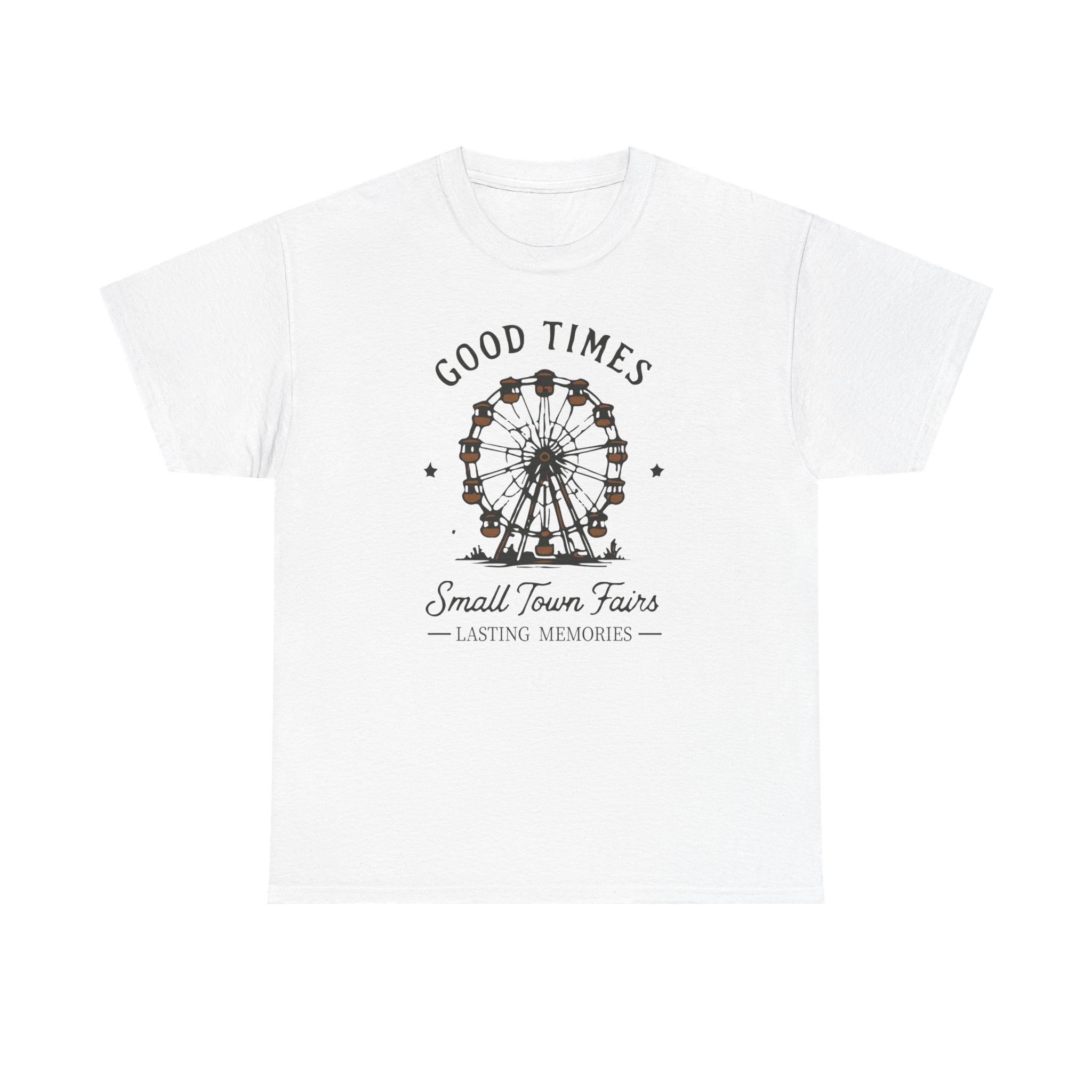 Ferris Wheel 'Good Times' Tee — Small Town Fairs Nostalgia T-Shirt