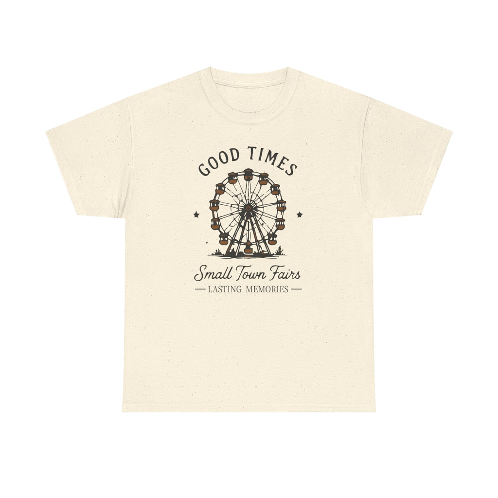 Ferris Wheel 'Good Times' Tee — Small Town Fairs Nostalgia T-Shirt